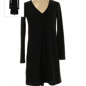 Nwt mng basics black dress long sleeves